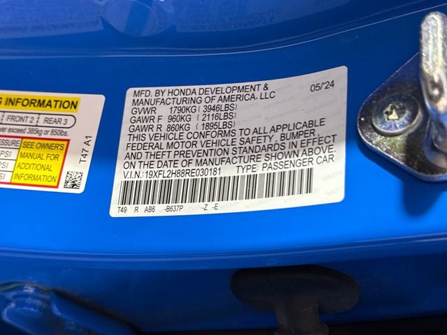 2024 Honda Civic Sport