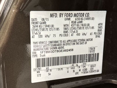 2016 Ford F-350SD Lariat