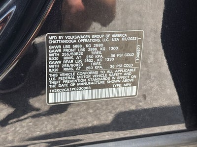 2023 Volkswagen Atlas Cross Sport 2.0T SE w/Technology