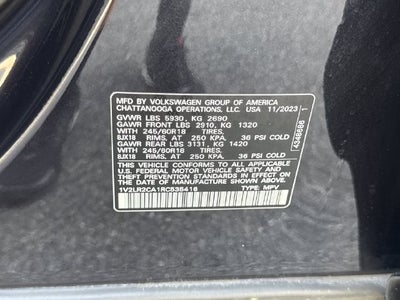 2024 Volkswagen Atlas 2.0T SE