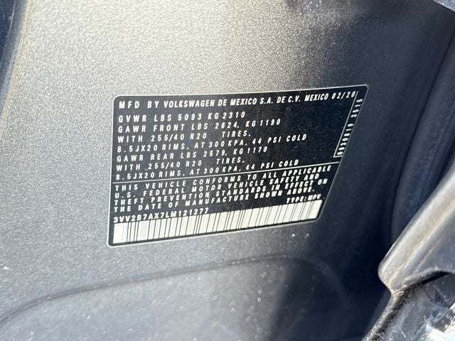 2020 Volkswagen Tiguan SE