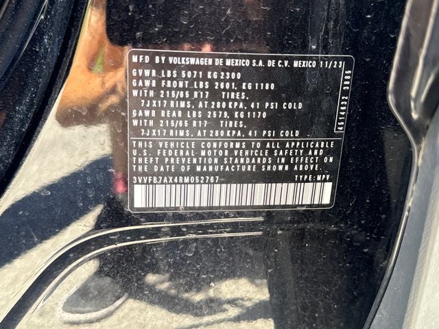 2024 Volkswagen Tiguan S