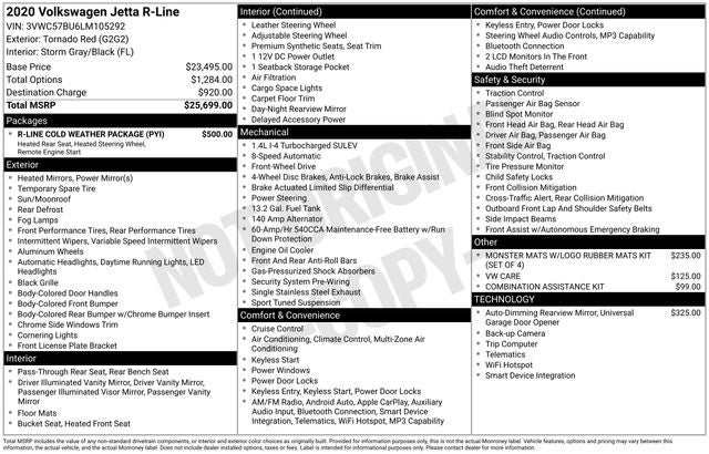 2020 Volkswagen Jetta R-Line