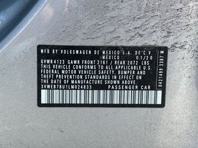 2020 Volkswagen Jetta SEL