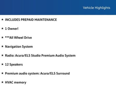 2017 Acura MDX w/Advance Pkg