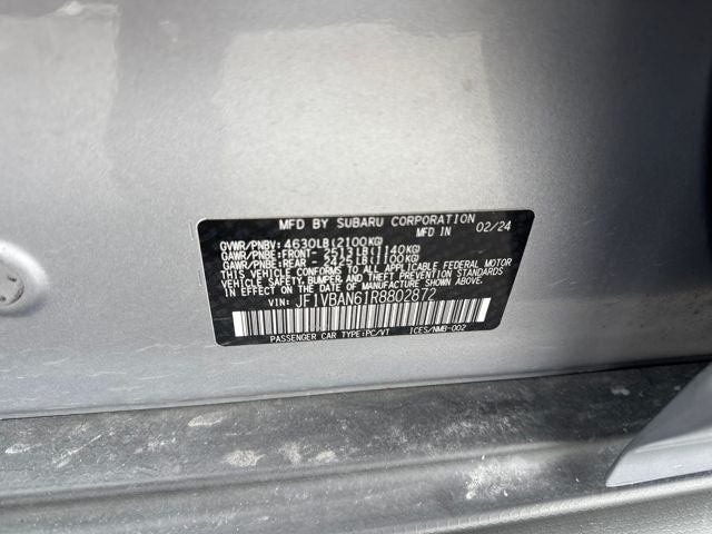 2024 Subaru WRX Limited