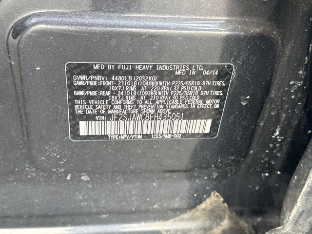 2015 Subaru Forester 2.5i Touring