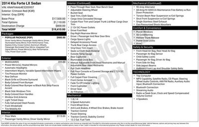 2014 Kia Forte LX