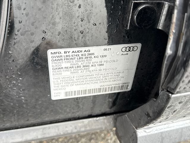 2021 Audi SQ5 Premium Plus