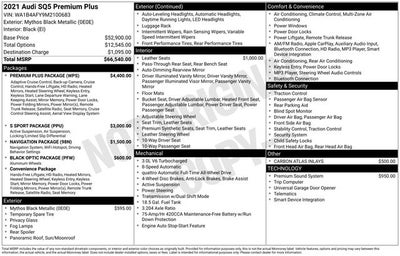 2021 Audi SQ5 Premium Plus