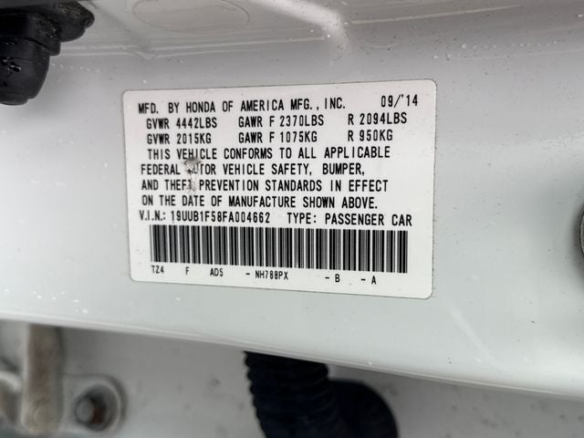 2015 Acura TLX Tech