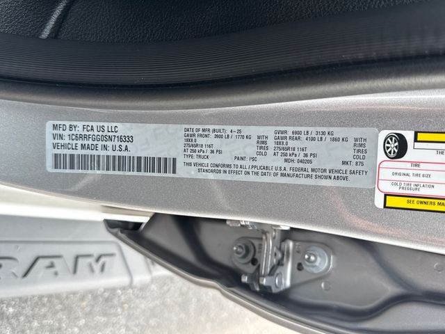 2025 RAM 1500 Tradesman
