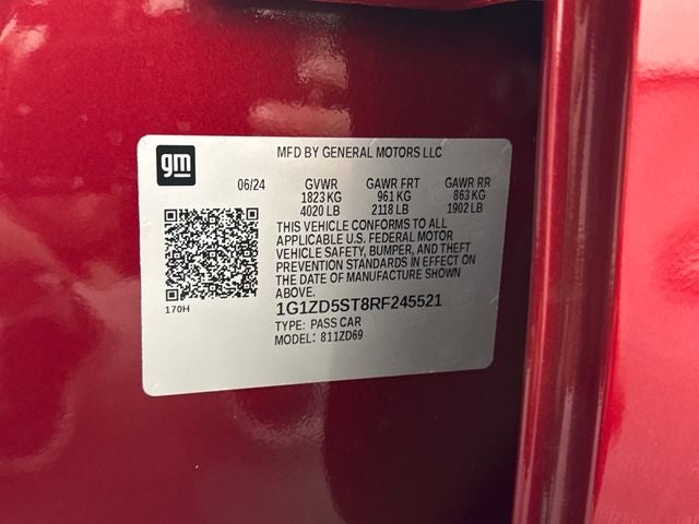 2024 Chevrolet Malibu LT 1LT