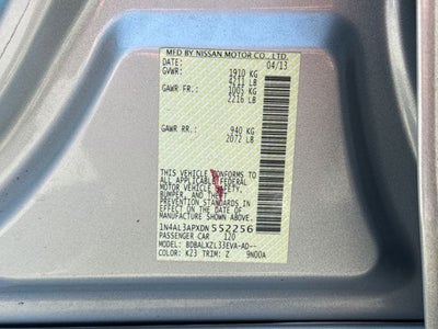 2013 Nissan Altima 2.5 SL