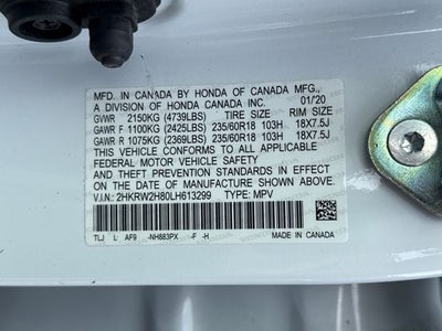 2020 Honda CR-V EX-L