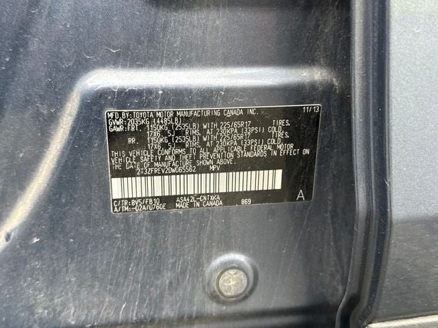 2013 Toyota RAV4 LE