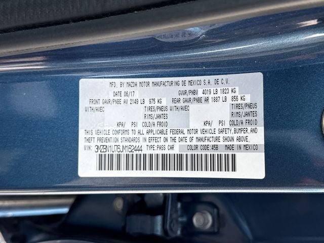 2018 Mazda Mazda3 Base