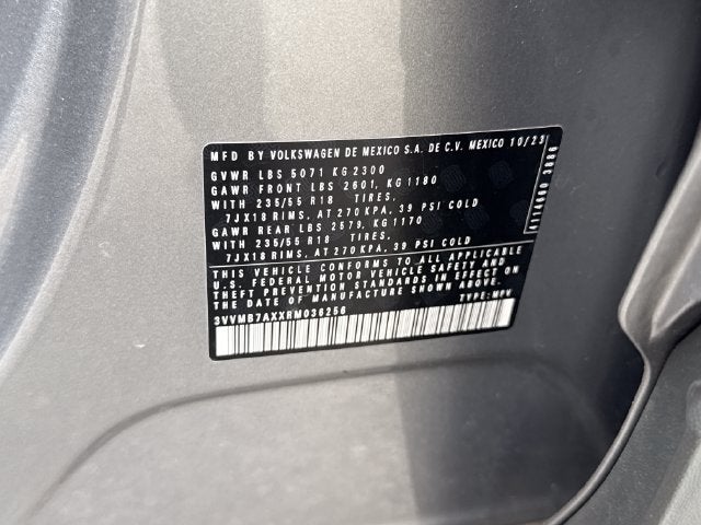2024 Volkswagen Tiguan 2.0T SE
