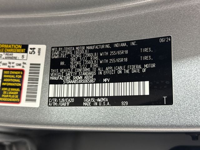 2024 Toyota Grand Highlander XLE