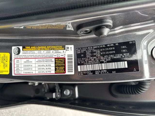 2022 Toyota Highlander XLE