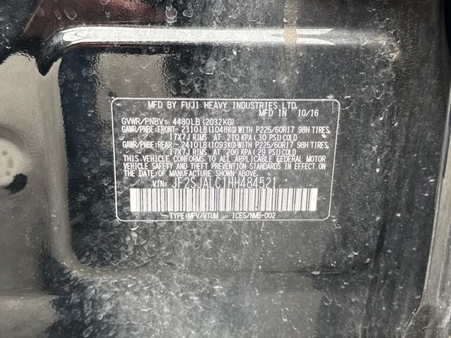 2017 Subaru Forester 2.5i Limited