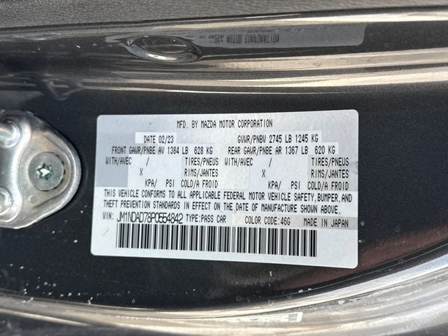 2023 Mazda Mazda MX-5 Miata Grand Touring