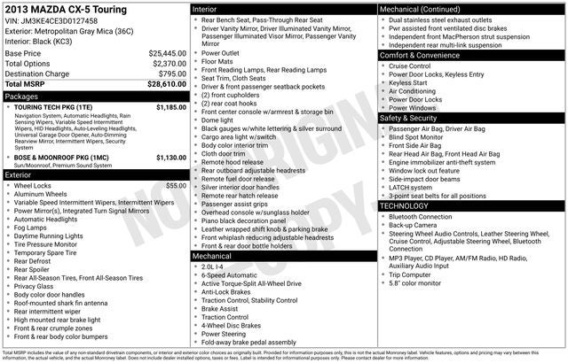 2013 Mazda Mazda CX-5 Touring