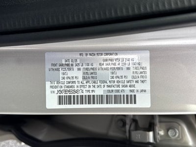 2025 Mazda Mazda CX-5 2.5 S Premium Plus Package