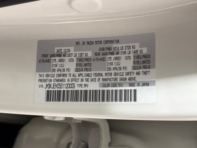 2025 Mazda Mazda CX-70 3.3 Turbo S Premium Plus