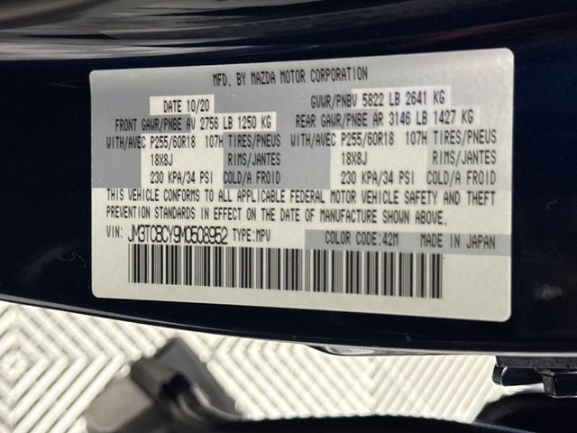 2021 Mazda Mazda CX-9 Touring