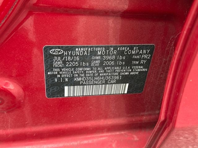 2017 Hyundai Elantra GT Base