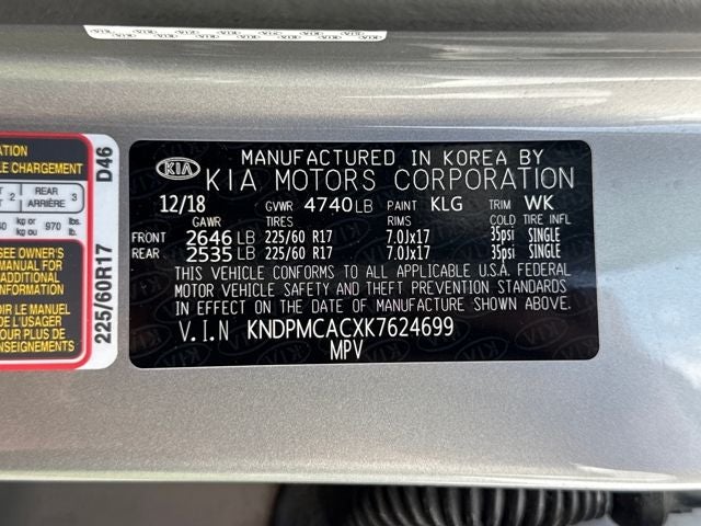 2019 Kia Sportage LX