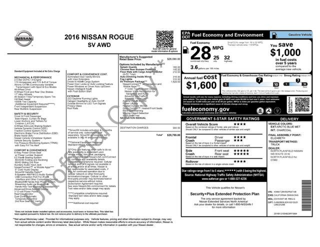 2016 Nissan Rogue SV
