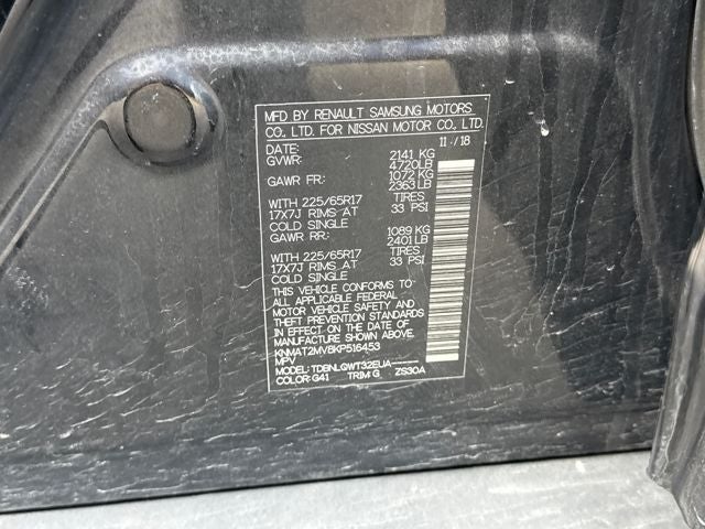 2019 Nissan Rogue SV