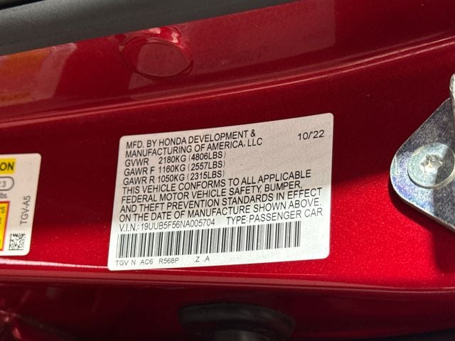 2022 Acura TLX A-Spec Package