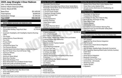 2025 Jeep Wrangler Rubicon