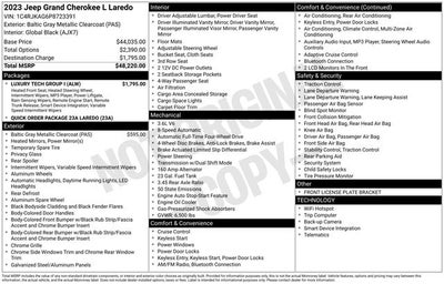2023 Jeep Grand Cherokee L Laredo