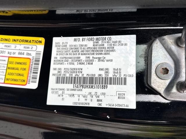 2021 Ford Mustang EcoBoost Premium