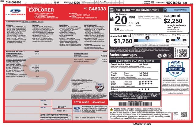 2022 Ford Explorer ST