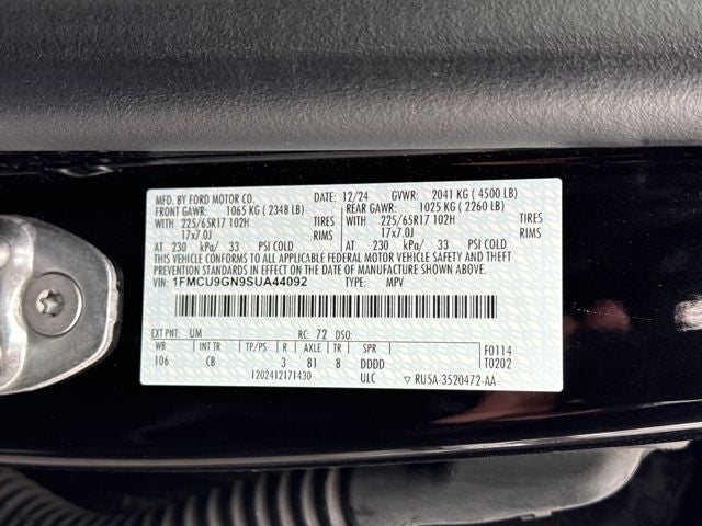 2025 Ford Escape Active