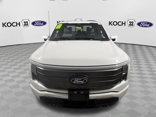 Used 2024 Ford F-150 Lightning Lariat with VIN 1FT6W5L77RWG10289 for sale in Easton, PA