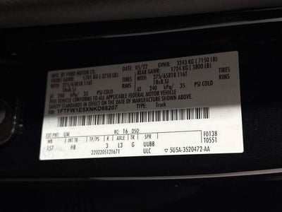 2022 Ford F-150 Lariat