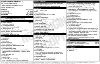 2023 Chevrolet Malibu LT 1LT