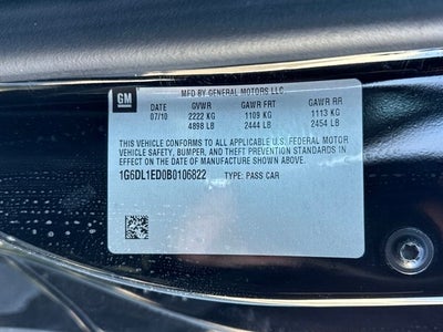 2011 Cadillac CTS Performance