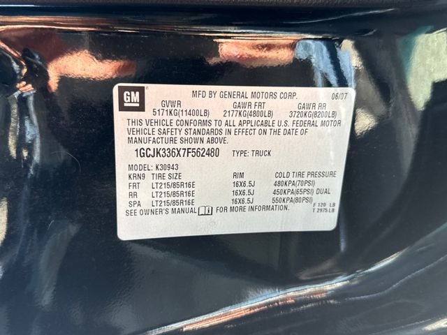 2007 Chevrolet Silverado 3500HD LTZ