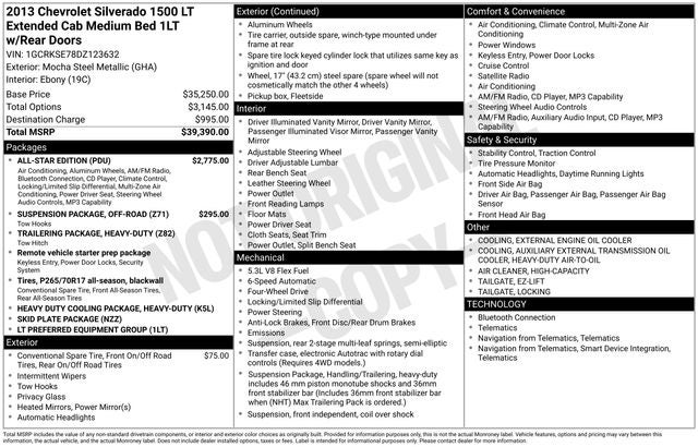 2013 Chevrolet Silverado 1500 LT