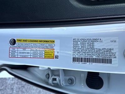 2022 Honda Accord Sport