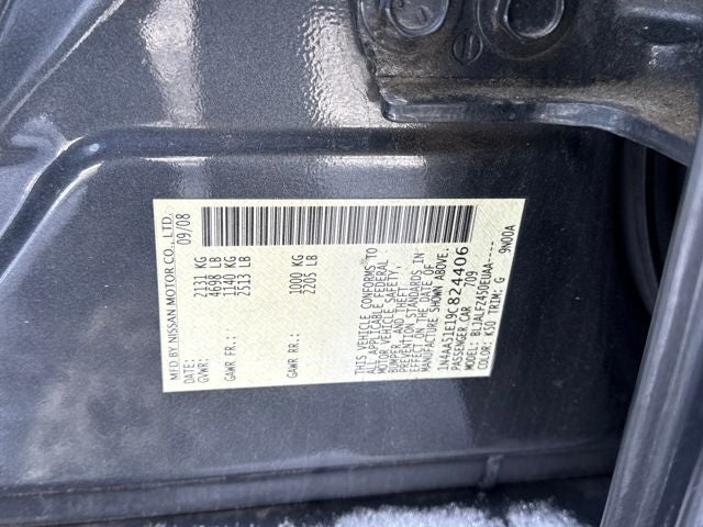 2009 Nissan Maxima 3.5 SV