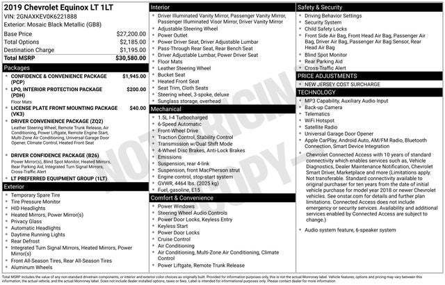 2019 Chevrolet Equinox LT