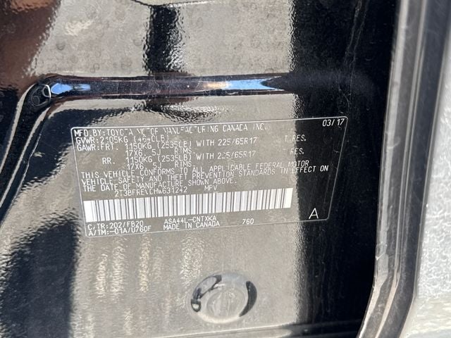 2017 Toyota RAV4 LE